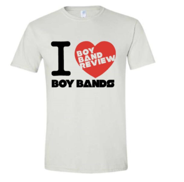 BBR - T-Shirt - White with Red Heart 